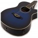 Single Cutaway Electro Acoustic Guitar by Gear4music, Blue
