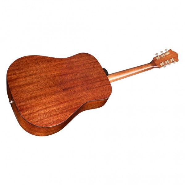 Guild D-120 Acoustic, Natural back angle