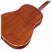 Guild DS-240 Memoir Slope Shoulder Acoustic, Vintage Sunburst Gloss body back angle