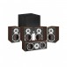 DALI SPEKTOR 1 5.1 Speaker Package, Walnut Full View