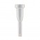 Bach 3C Megatone Trumpet Mouthpiece, Silver Plate