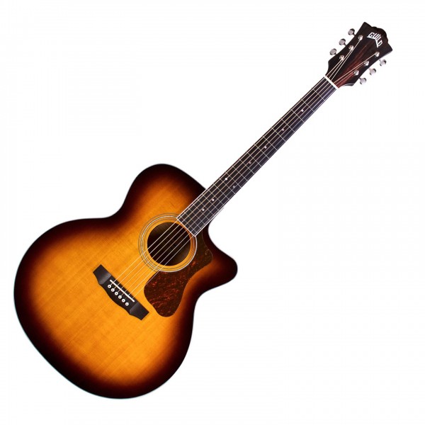 Guild F-250CE Deluxe Jumbo Electro Acoustic, Antique Burst