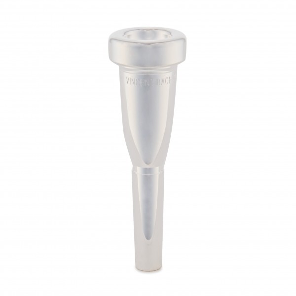 Bach 3C Megatone Trumpet Mouthpiece, Silver Plate