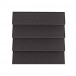 AcouFoam 30cm 4-Wedge Acoustic Panel by Gear4music, 4 pack