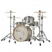 Sonor Vintage 20'' 3pc Shell Pack, Vintage Silver Glitter - Angle