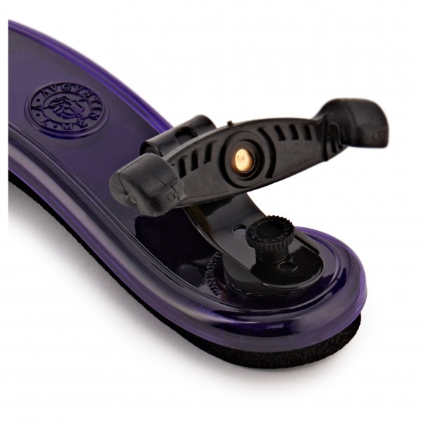 Viva Flex Violin Shoulder Rest, 1/4 - 1/2 Size, Purple