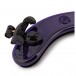 Viva Flex Violin Shoulder Rest, 1/4 - 1/2 Size, Purple