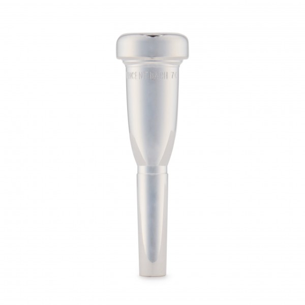 Bach 7C Megatone Trumpet Mouthpiece, Silver Plate