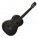 Deluxe Classical Electro Acoustic Guitar, Black, by Gear4music