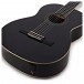 Deluxe Classical Electro Acoustic Guitar, Black, by Gear4music