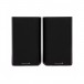 Wharfedale Diamond 9.1 Bookshelf Speakers (Pair), Black Front View With Covers