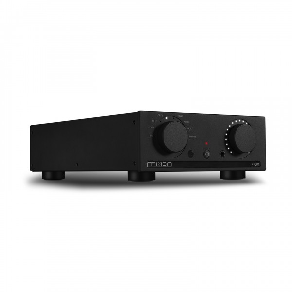 Mission 778x Integrated Amplifier with Bluetooth, Black Right View