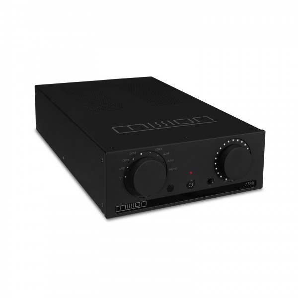 Mission 778x Integrated Amplifier With Bluetooth, Black At AV.com