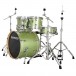 Ludwig Evolution 20'' 5pc Drum Kit, Mint - Angle