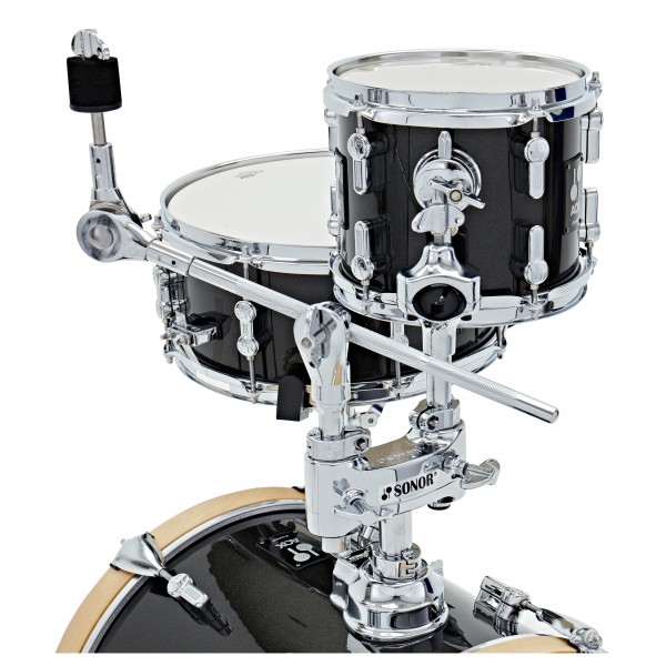 Sonor AQX 14'' Micro Shell Pack, Black Midnight Sparkle