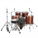 Ludwig Evolution 20'' 5pc Drum Kit, Copper - Back