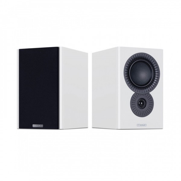 Mission LX-2 MkII Bookshelf Speaker (Pair) Front View Pair, White