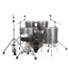 Ludwig Evolution 20'' 5pc Drum Kit, Platinum  - Back