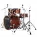 Ludwig Evolution 22'' 5pc Drum Kit, Copper - Side