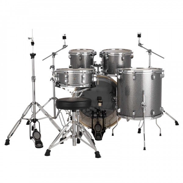 Ludwig Evolution 22'' 5pc Drum Kit, Platinum