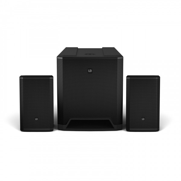 LD Systems DAVE 18 G4X Compact 2.1 Powered PA System