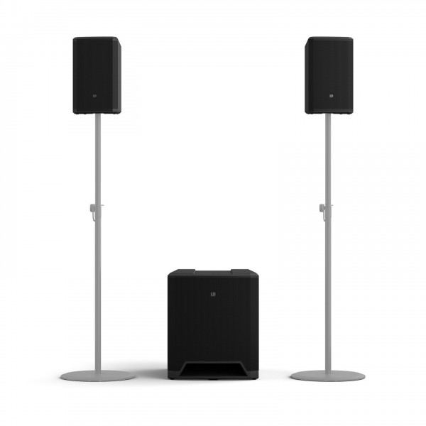LD Systems DAVE 18 G4X Compact 2.1 Powered PA System