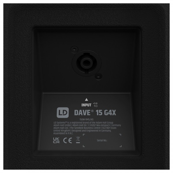 LD Systems DAVE 15 G4X Compact 2.1 Powered PA System