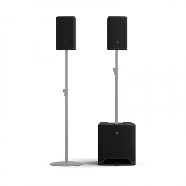 LD Systems DAVE 15 G4X Compact 2.1 Powered PA System