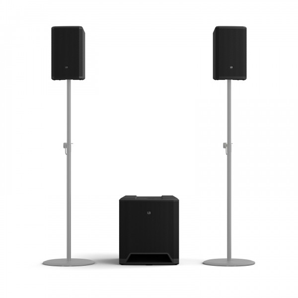 LD Systems DAVE 15 G4X Compact 2.1 Powered PA System