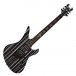 Schecter Synyster Gates Standard, Black w/ Silver Pinstripes