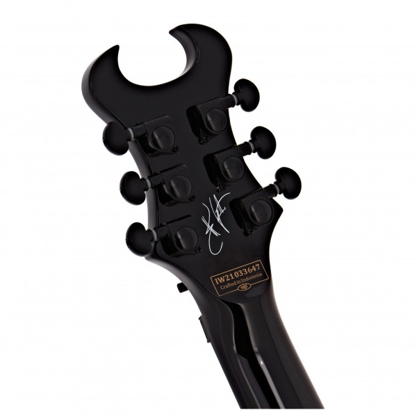 Schecter Synyster Gates Standard, Black w/ Silver Pinstripes