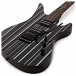 Schecter Synyster Gates Standard, Black w/ Silver Pinstripes