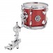 DDrum D2 8 x 7'' Add-on Tom, Red Sparkle