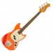 Squier FSR Classic Vibe 60s Mustang Bass, Capri Orange & Red Stripes