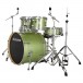 Ludwig Evolution 22'' 6pc Drum Kit , Mint - Side
