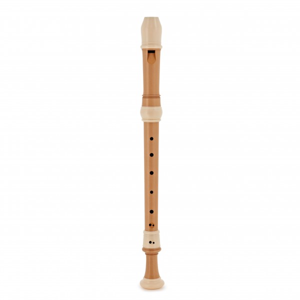 Yamaha YRA811 Alto Recorder, Castellowood with Simulated Ivory Rings