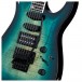 Kramer SM-1 Figured, Carribean Blue Perimeter hardware