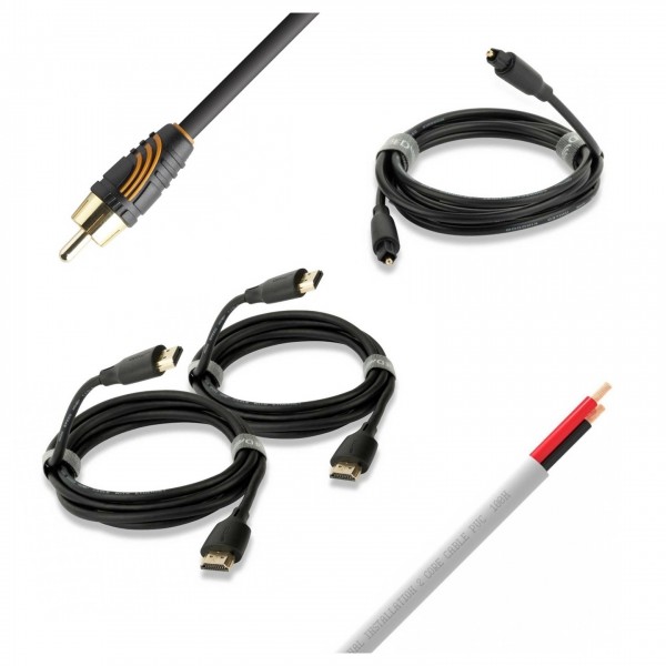 QED Home Cinema Cable Pack