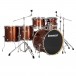 Ludwig Evolution 22'' 6pc Drum Kit, Copper