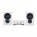 Mission 778x Integrated Amplifier with LX-2 MKII Speakers, White Full View