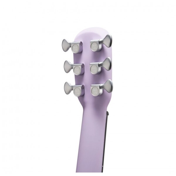 Blue Lava Touch Smart Guitar Coral Pink/Lavender tuning machines