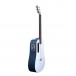 Blue Lava Touch Smart Guitar Ice Blue/Ocean Blue angle