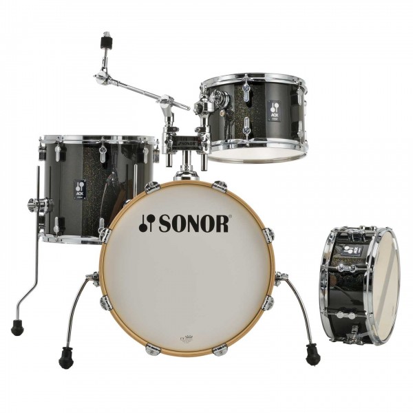 Sonor AQX 18'' Jazz Shell Pack, Black Midnight Sparkle