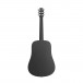 Blue Lava Touch Smart Guitar Midnight Black back