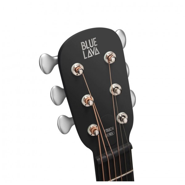 Blue Lava Touch Smart Guitar, Midnight Black | Gear4music