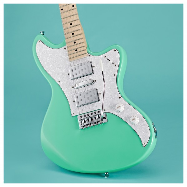 Seattle Electric Guitar by Gear4music, Seafoam Green