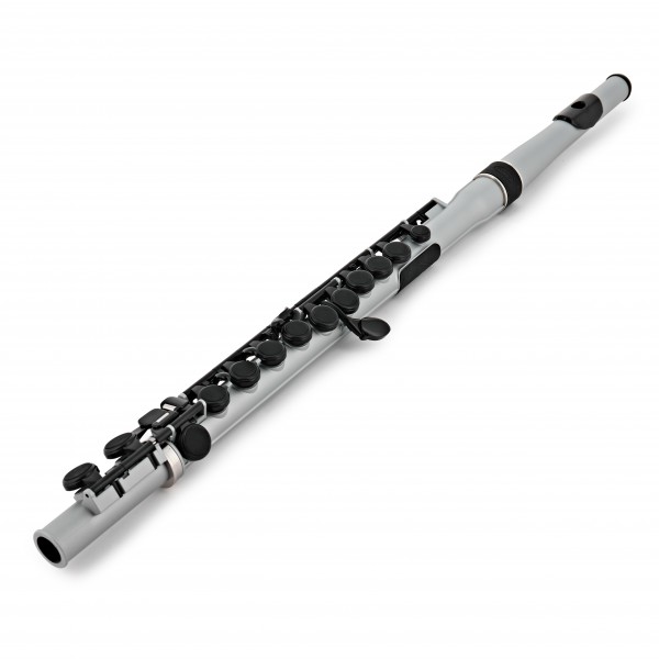 Nuvo Student Flute Outfit, Metallic Silver at Gear4music