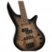 Jackson JS Series Spectra Bass JS2P, Black Burst - close up 