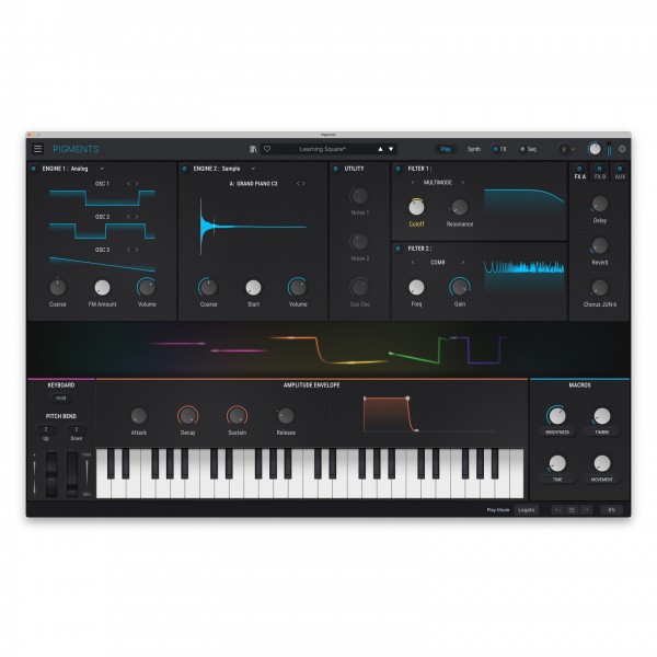 Arturia Pigments 4 Wavetable Software Synthesizer