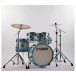 Sonor AQ2 20'' 5pc Shell Pack, Aqua Silver Burst - Complete kit example